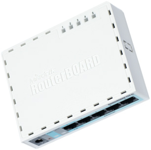 Mikrotik RB750GL.