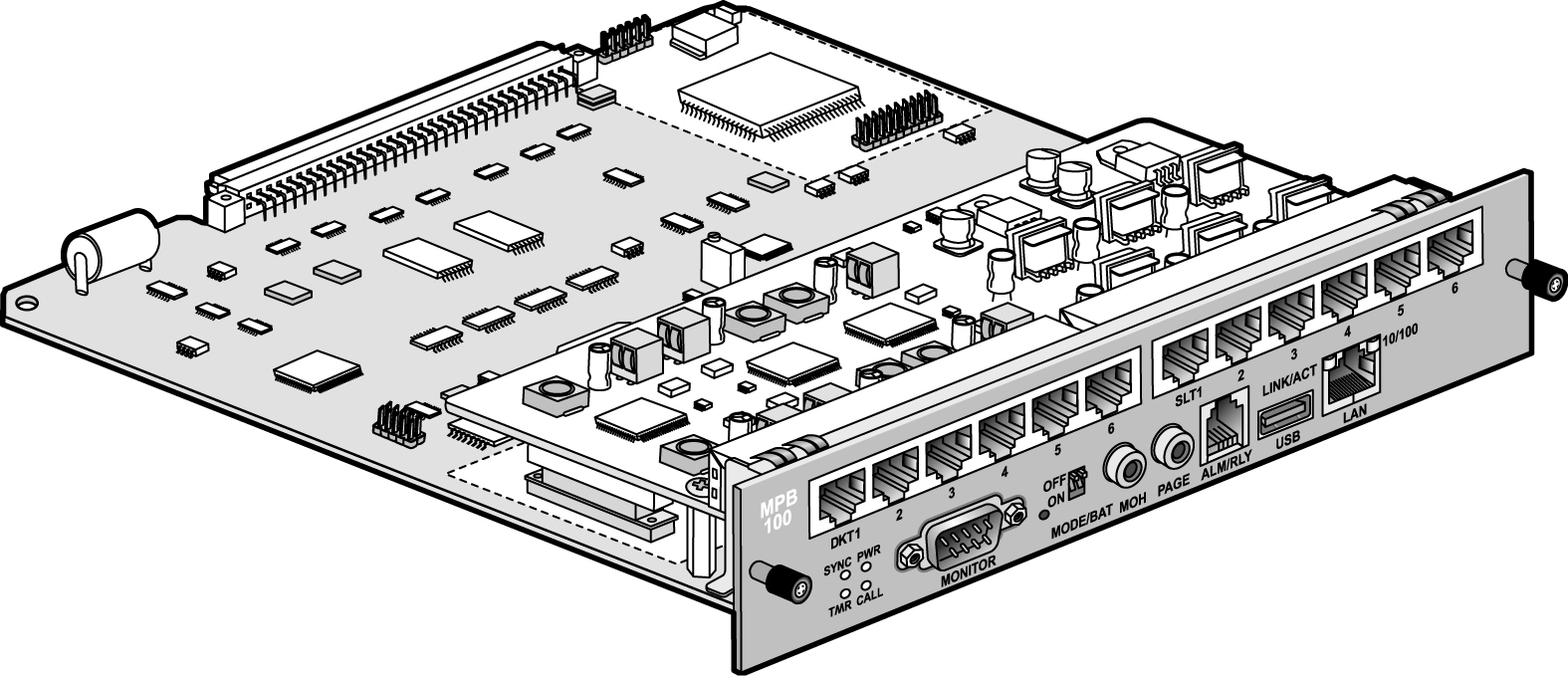 Установка IP АТС iPECS-MG 100 Ericsson-LG в Дорожно-клиническую больницу г. Сызрань.